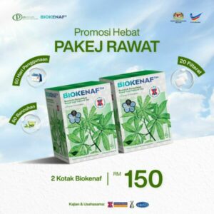 PAKEJ RAWAT ( 2 KOTAK BIOKENAF )